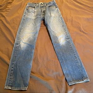 levis 501 button fly bootcut